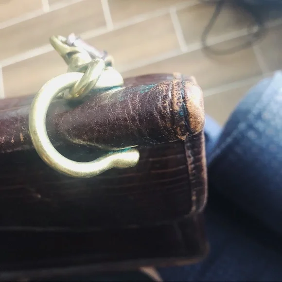 SOLD | Vintage Jack Georges Leather Messenger Bag - Picture 4 of 9